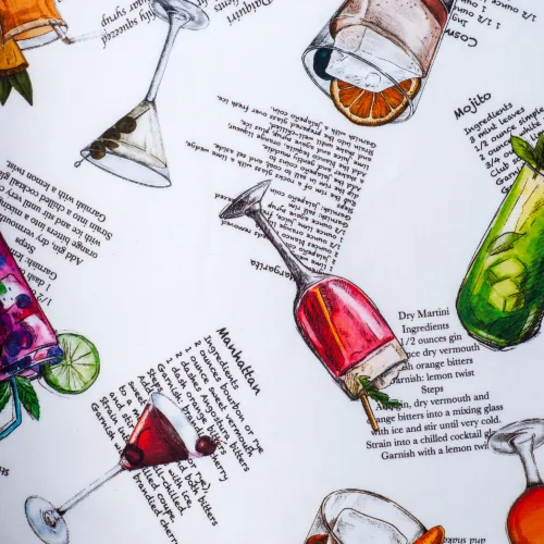 'Cocktail Party' fabric swatch